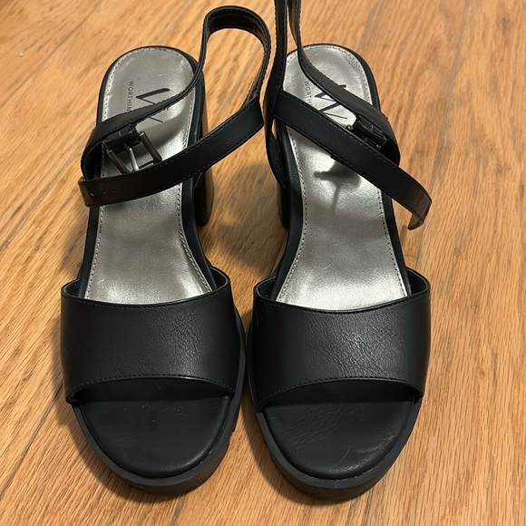 worthington elmira black heels - Picture 1 of 3